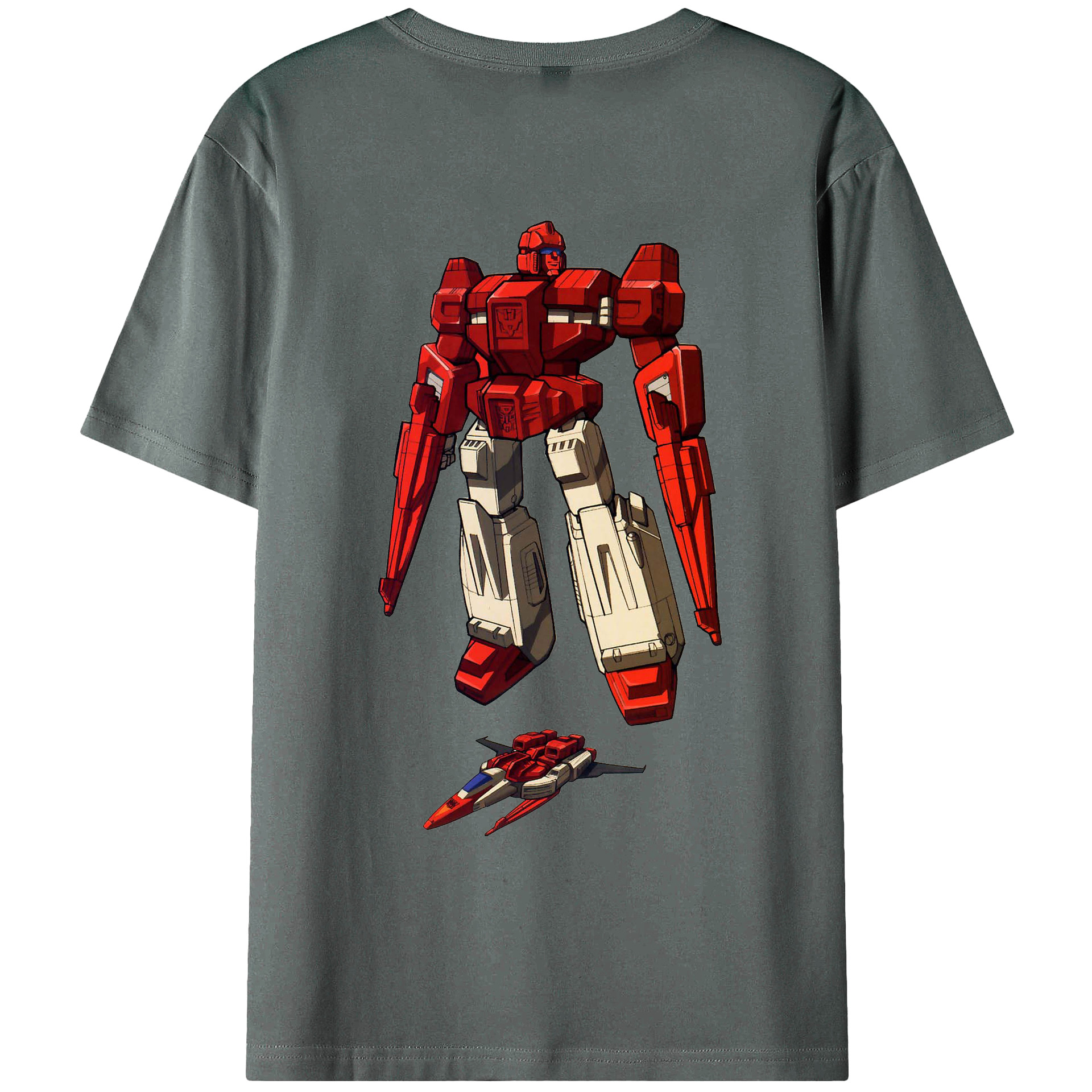 （画像用）  綿100％ メンズ半袖Tシャツ（バックプリント） 通気性